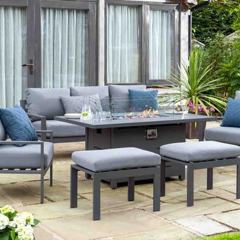 Titchwell Gas Fire Pit Table